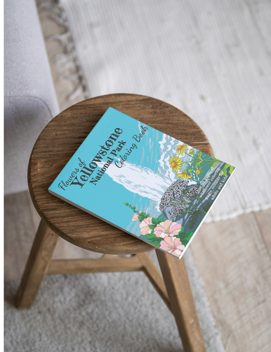 Wildflowers of Yellowstone Coloring Book!